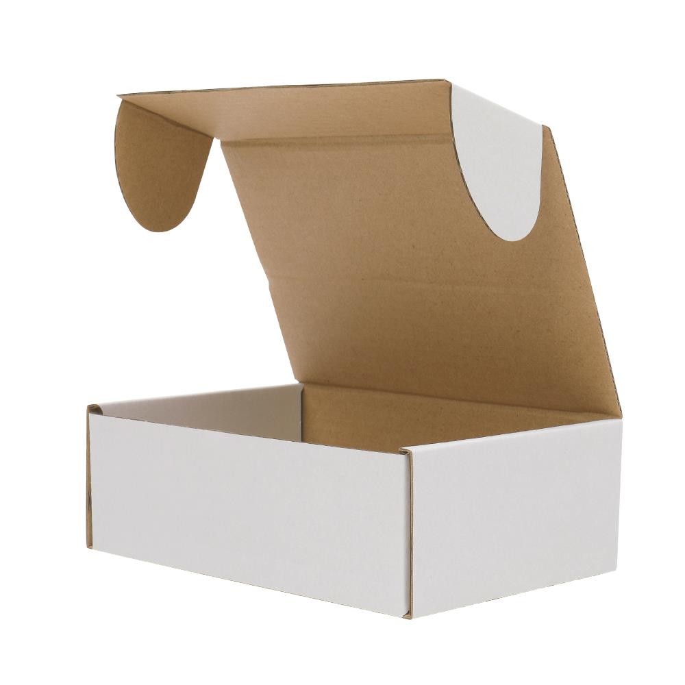 White Corrugated Shipping Mailer Packing Boxes 6x4x2 6x4x3 6x4x4 50 100 200 500