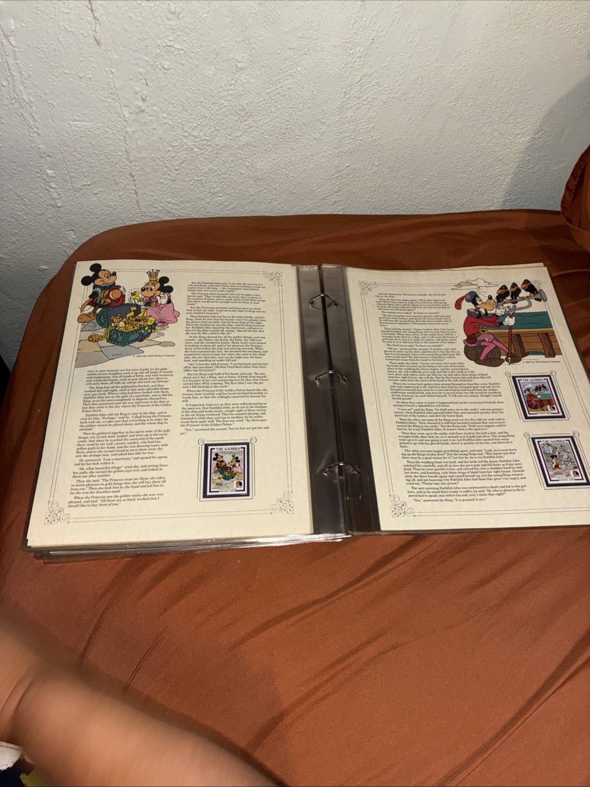 Walt Disney Grimm's Fairy Tales Panel Collection Postal Commemorative Society200