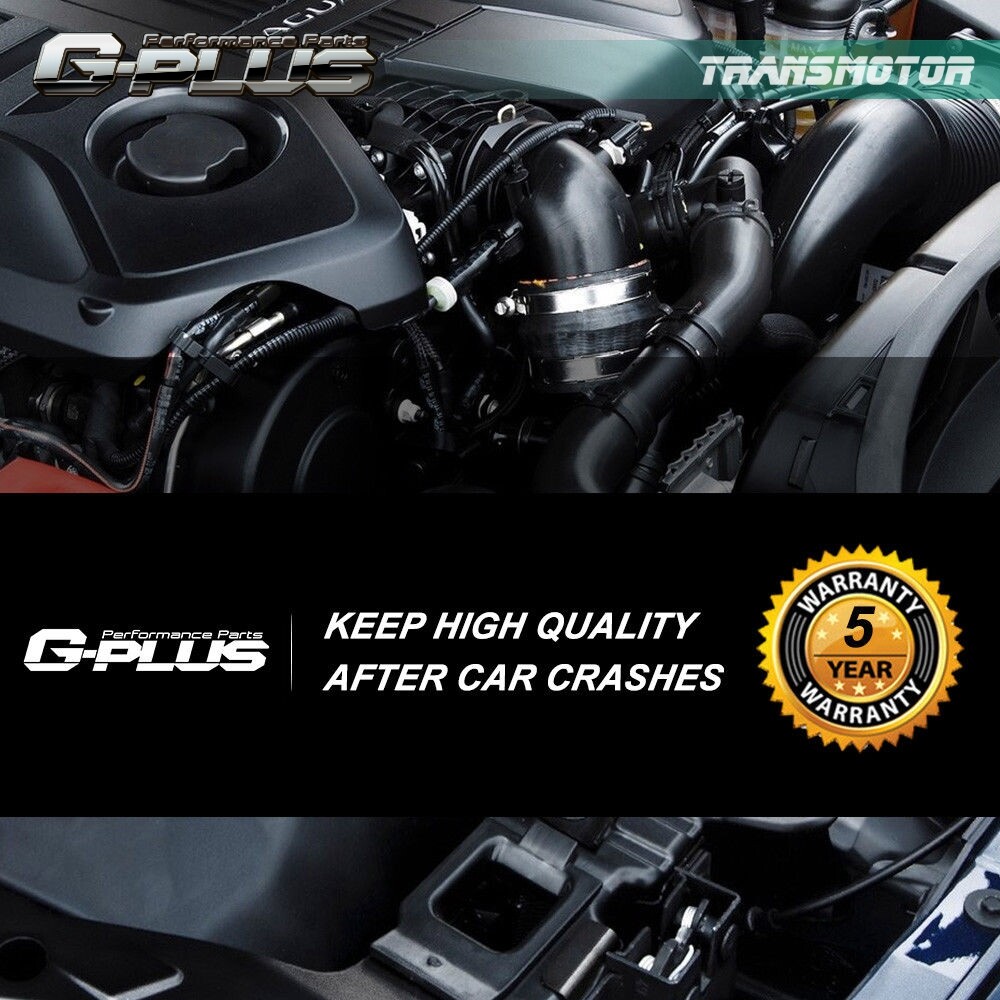 Fit For 67-72 Chevy C/K Series C10 Pickup Black Silicone Coolant Radiator Hose