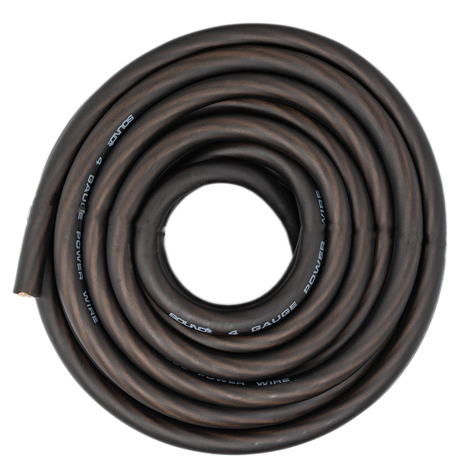 SoundBox KIT4-25RB, 4 Gauge Amplifier Wire Power/Ground Amp Cable - 50 Ft.