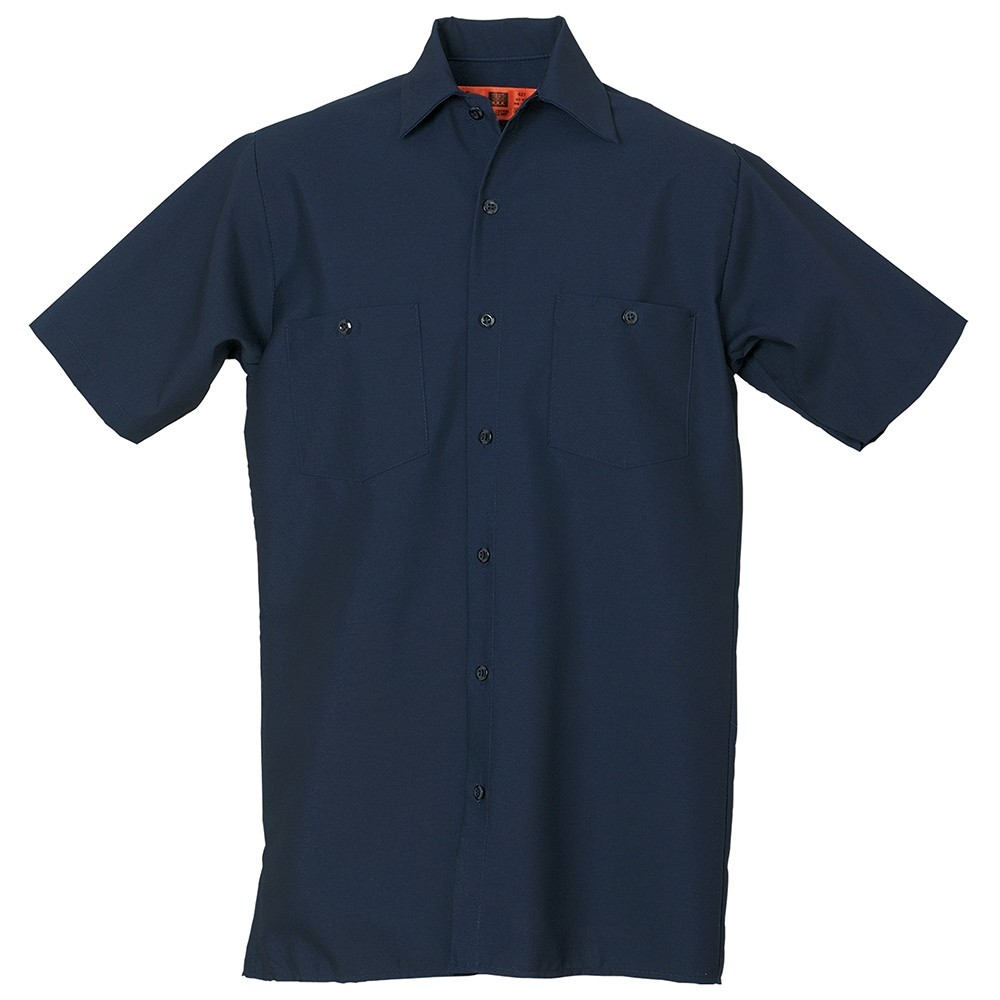 Reed Work Shirts Solid Color Button Down Mechanic Uniform