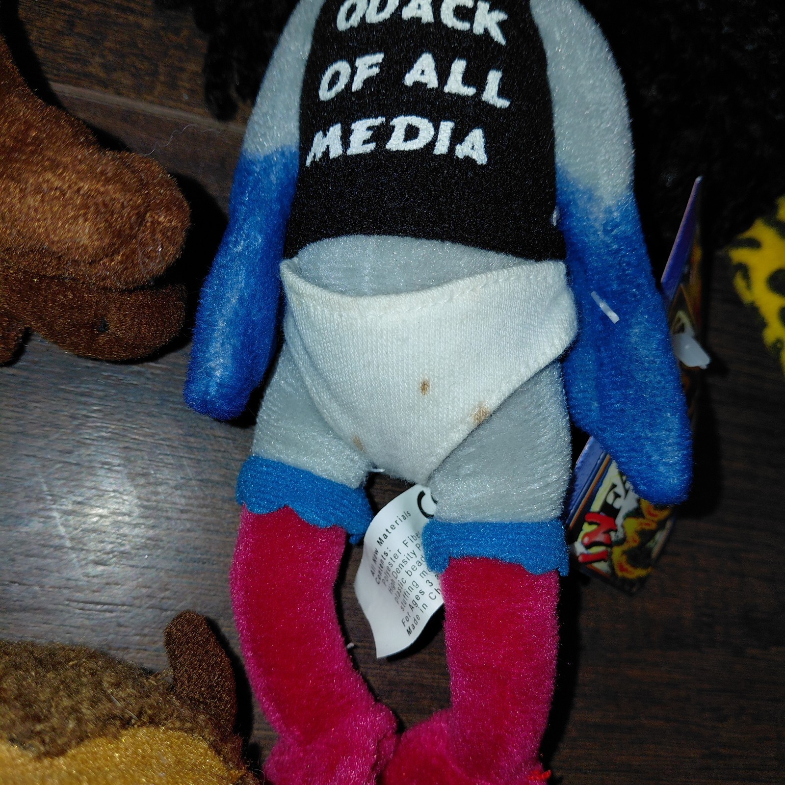 INfamous Meanies Plush Lot of 10 - Moodonna Dennis Rodmantis Stern Tyson King