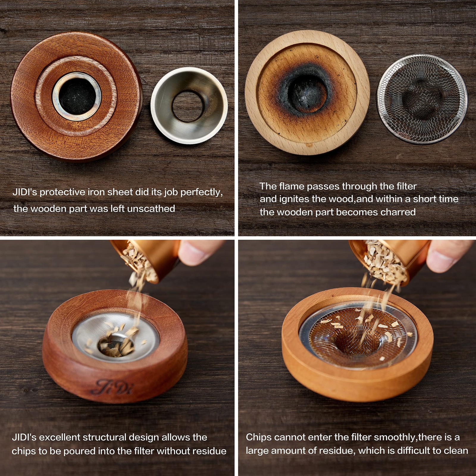 Whiskey Smoker Kit with Torch & Wood Chips, With Torch, Original Color