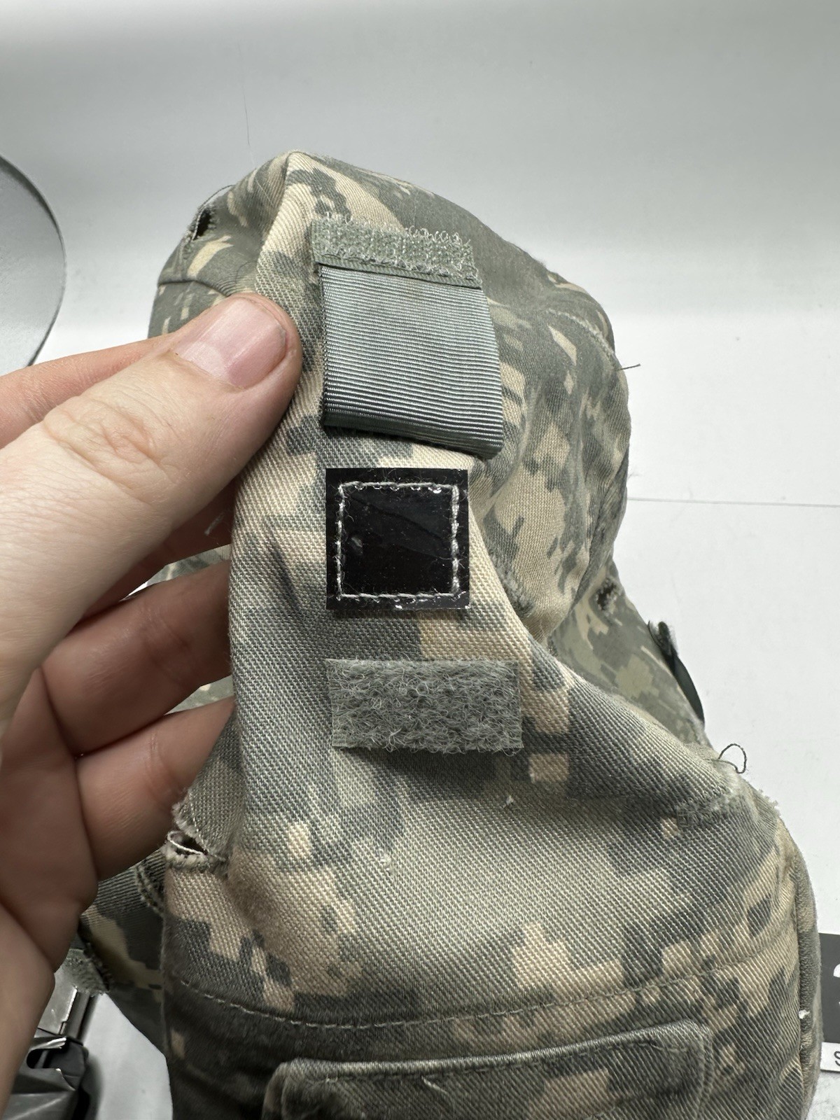 Large / XLarge Used Army ACH ACU UCP Digital Camo Combat Helmet Cover