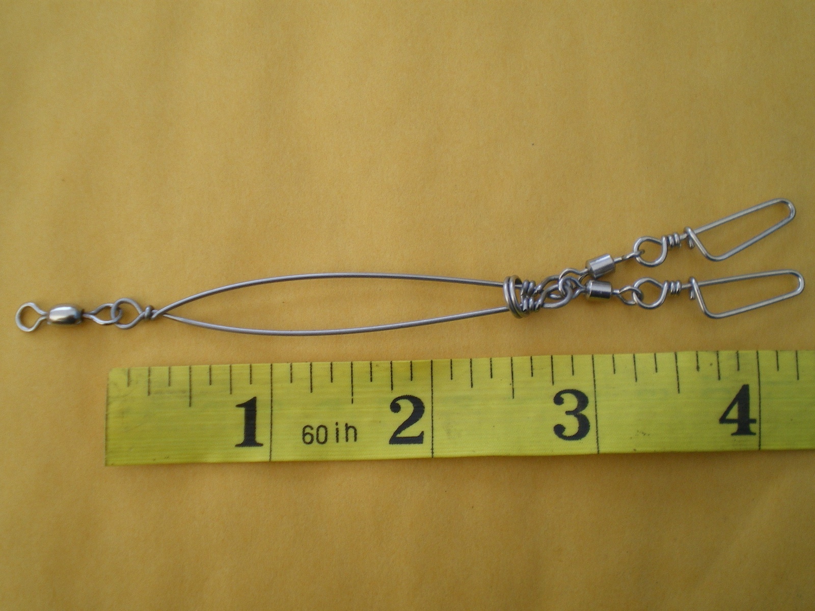 3 CRAPPIE,UMBRELLA,BASS RIG, TESTED IN ALABAMA TX 2 ARMS .035 X 5",4",3" 1 EA.