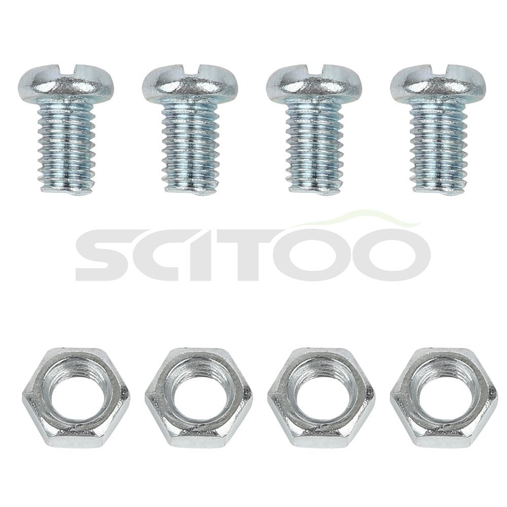 SCITOO 4pcs Battery Booster Cable Parrot Clamps 1100AMP Jumper Replacement