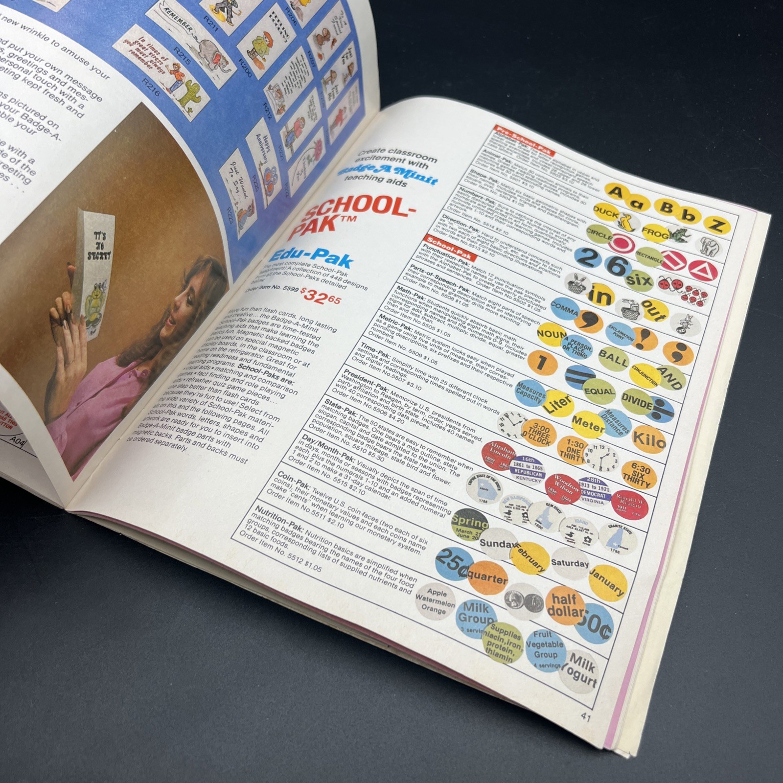 Badge A Minit Button Making Equipment Catalog 1982 Order Form Designs Ideas Zine