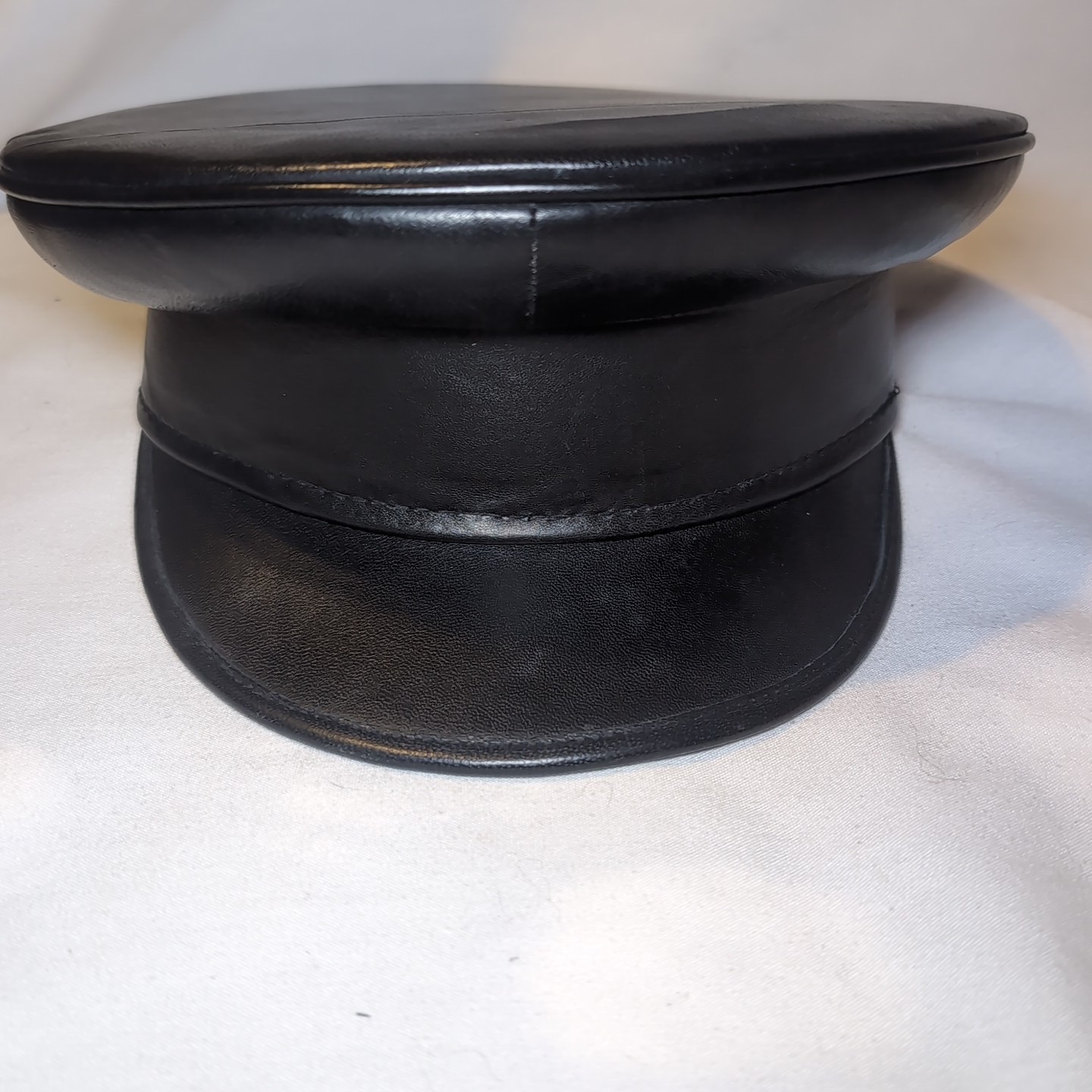 Elegant Moments Leather Dominatrix Hat Women's One Size