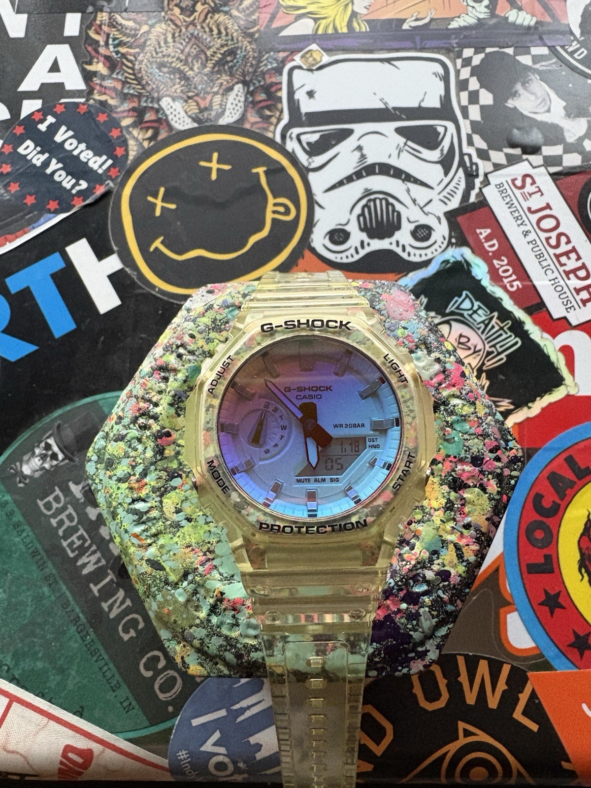 LP Edits Artwork lpedits - G-Shock GA2100SRS Art  LP-Edits #6
