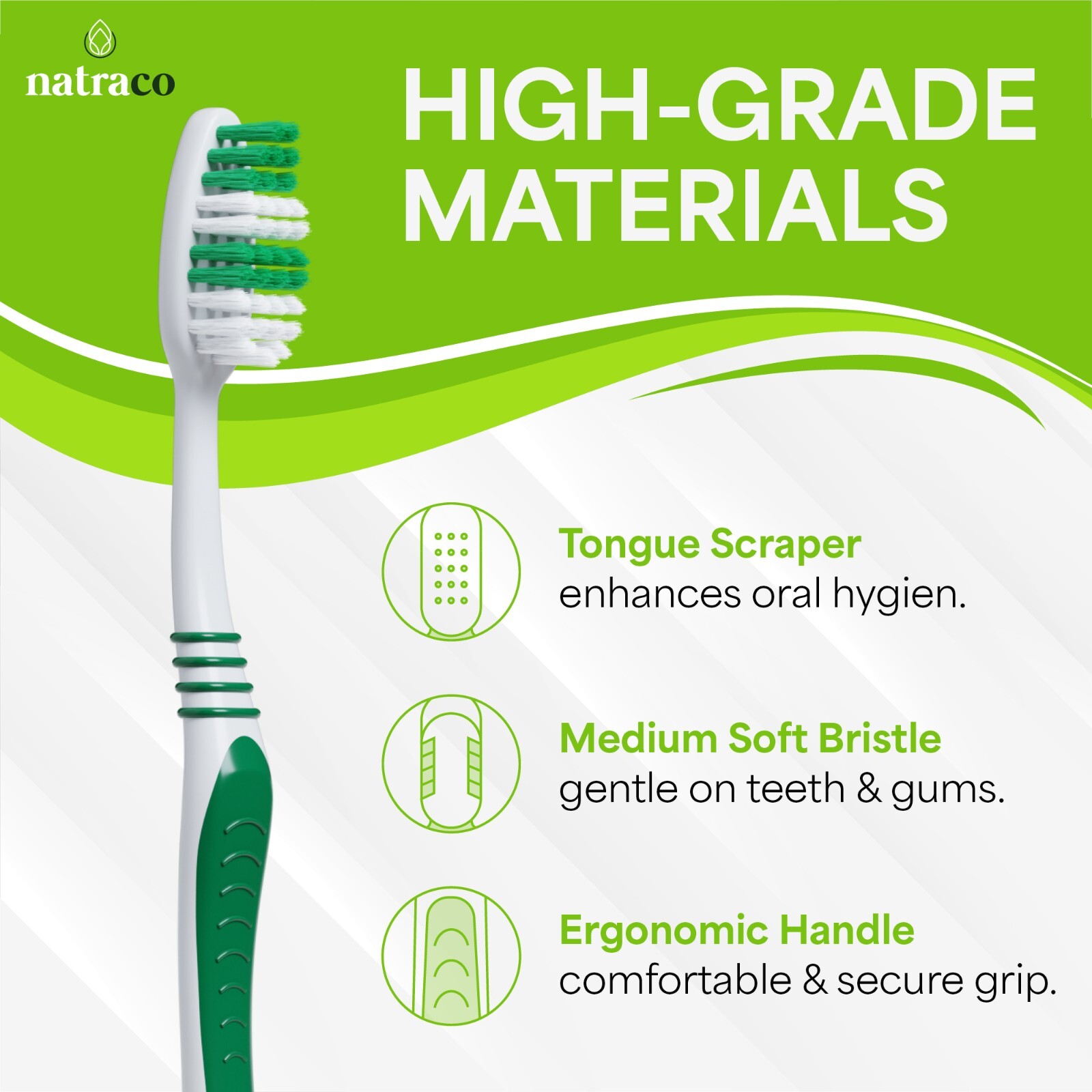 100 Bulk Toothbrushes + Caps, Individually Wrapped, Medium Soft "DAMAGED CARTON"