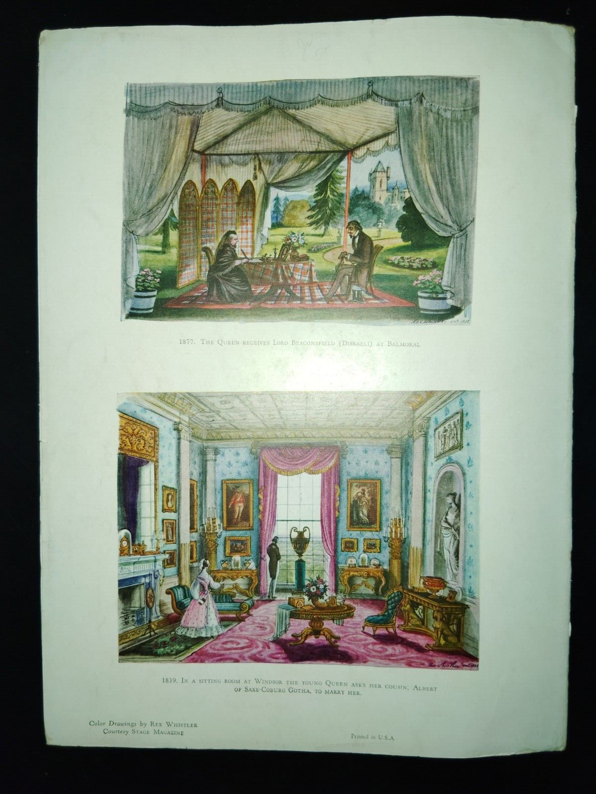 Helen Hayes in Victoria Regina by Laurence Housman Souvenir Program