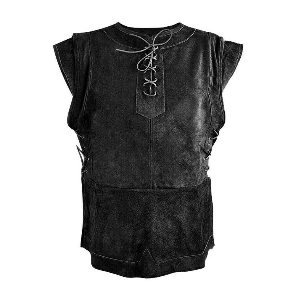 Medieval Viking Warrior Chest Armor Cosplay Costume Vintage Armor Chest Vest
