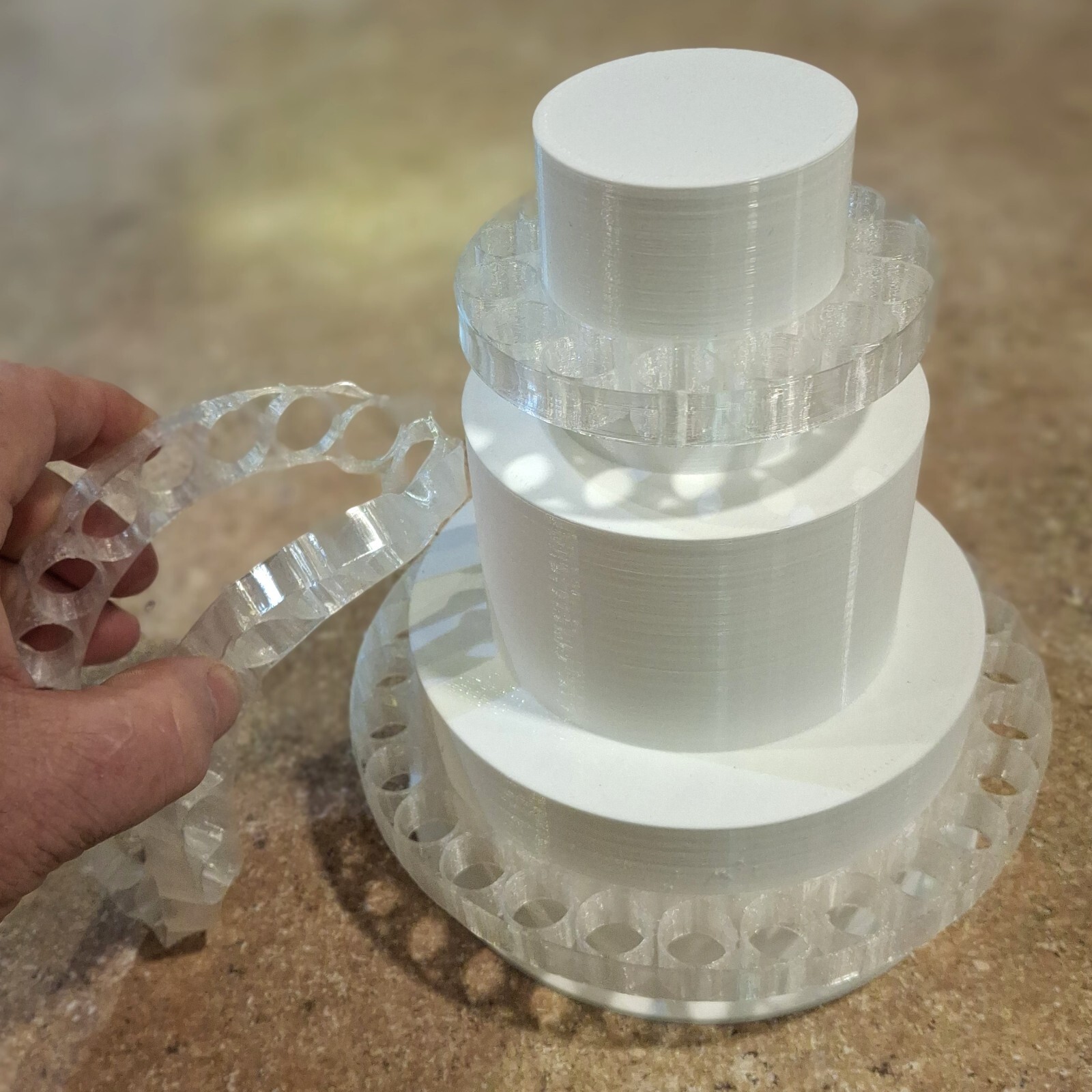 EZ Money Cake Kit 5.4 inch 3-Tier Free Shipping Also known as Dummy Cake Form