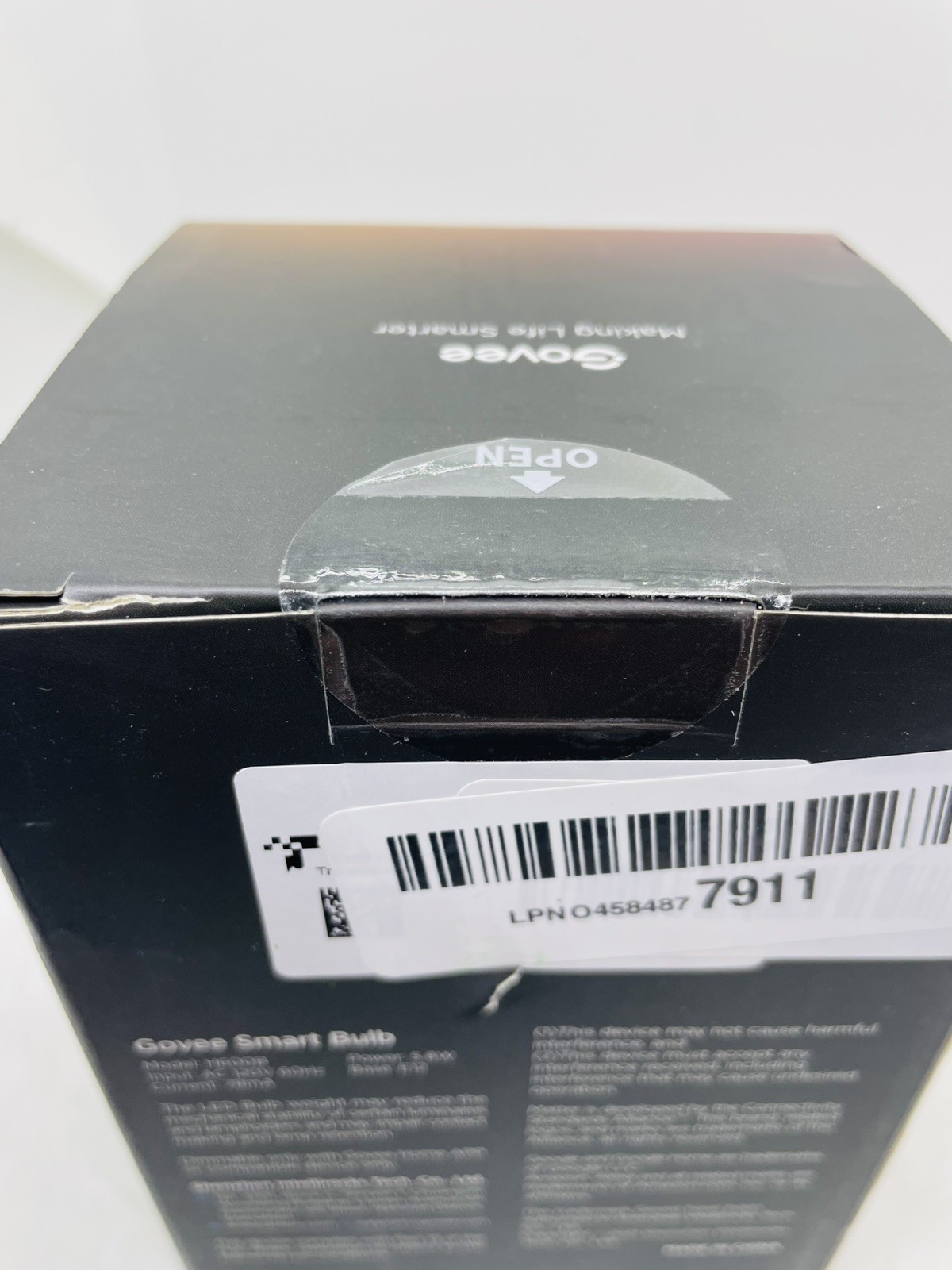 Govee H600B E12 Smart Bulbs 4 PACK - RGBWW Matter For Google Alexa Candelabra (j