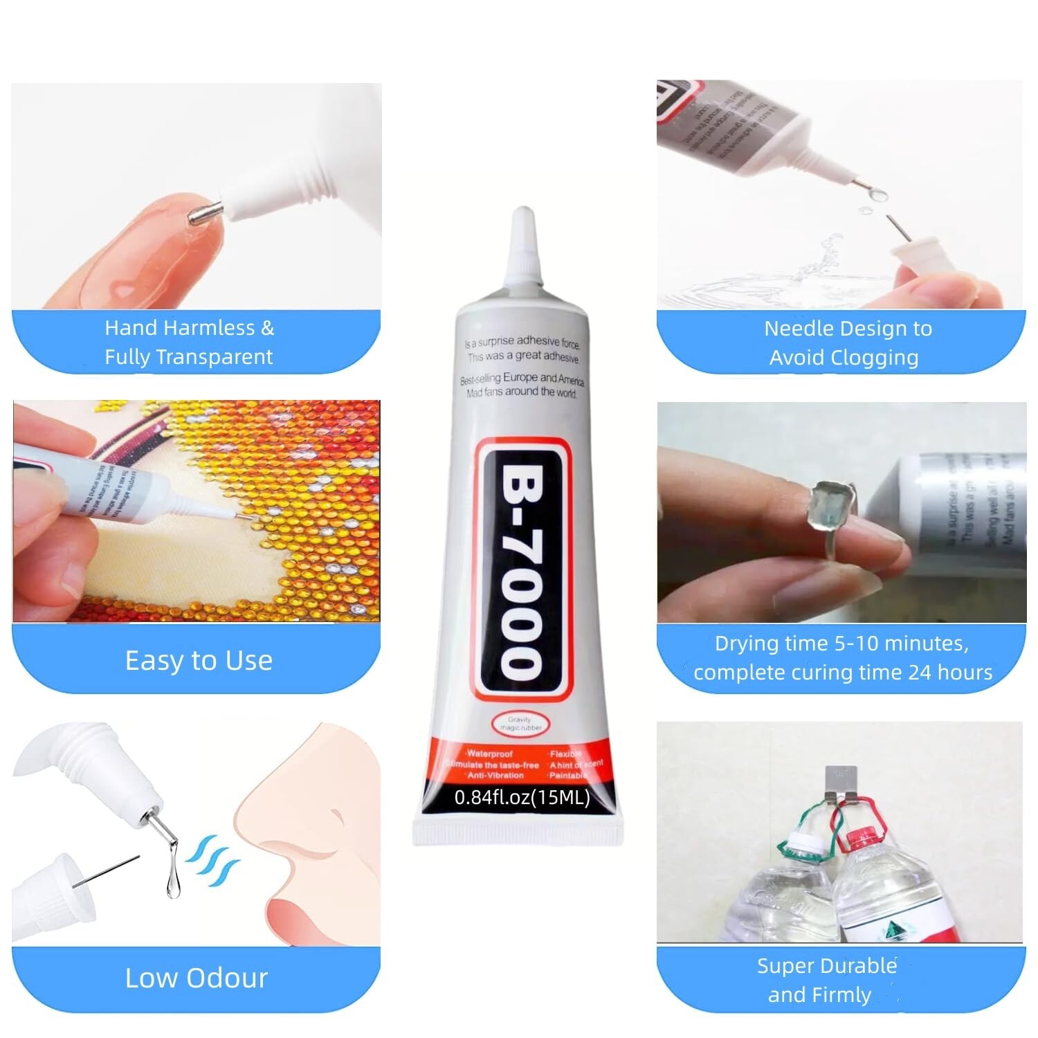 B-7000 Adhesive Multi-Function Glues,Super Glue Suitable for Phone Screen Repair