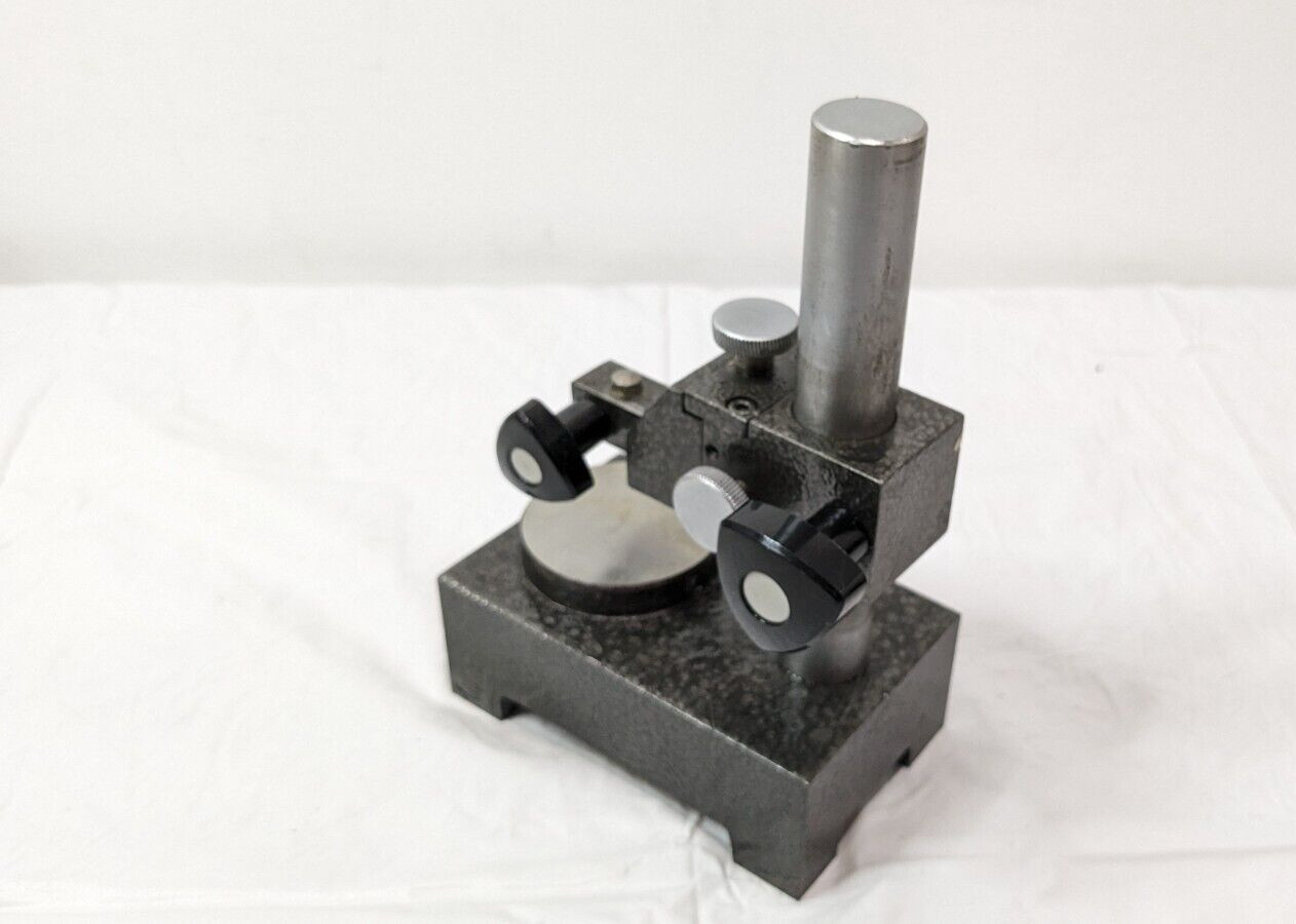 SPI Comparator/Indicator Stand 8" Post w/Round Flat Anvil 13-698-6