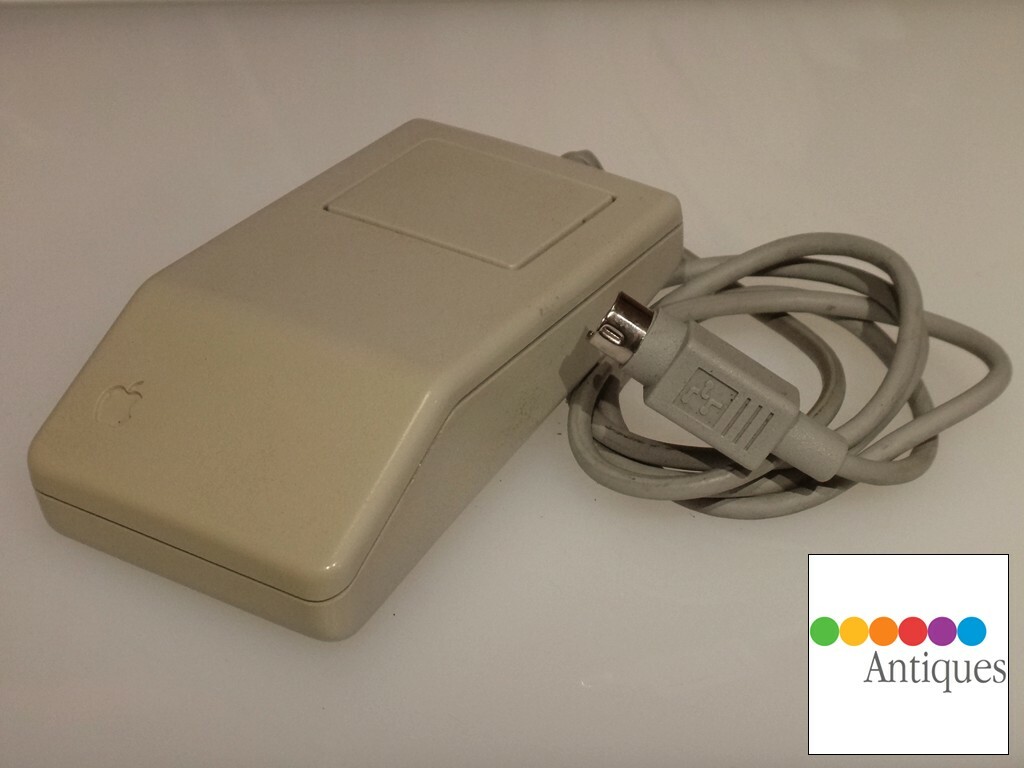 Apple Desktop Bus Mouse I ADB Beige Vintage for Macintosh G5431 M0142 A9M0331