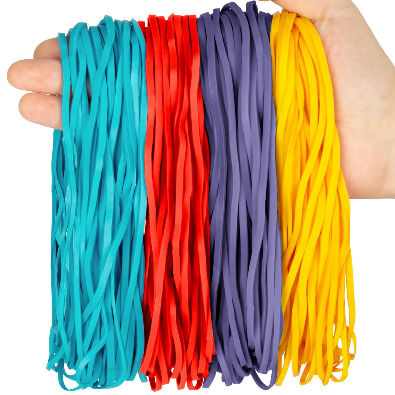Extra Large Rubber Bands Heavy Duty Jumbo Elastic 150 Pack