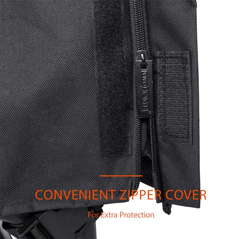 4/5/6/8ft Waterproof Firewood Log Rack Cover 600DOxford w/ Zipper Hook Loop Tape