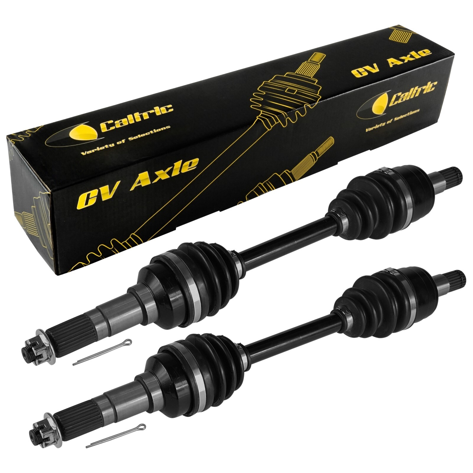 Front Right And Left CV Joint Axles for Yamaha Big Bear 400 YFM400F 4X4 2002-06