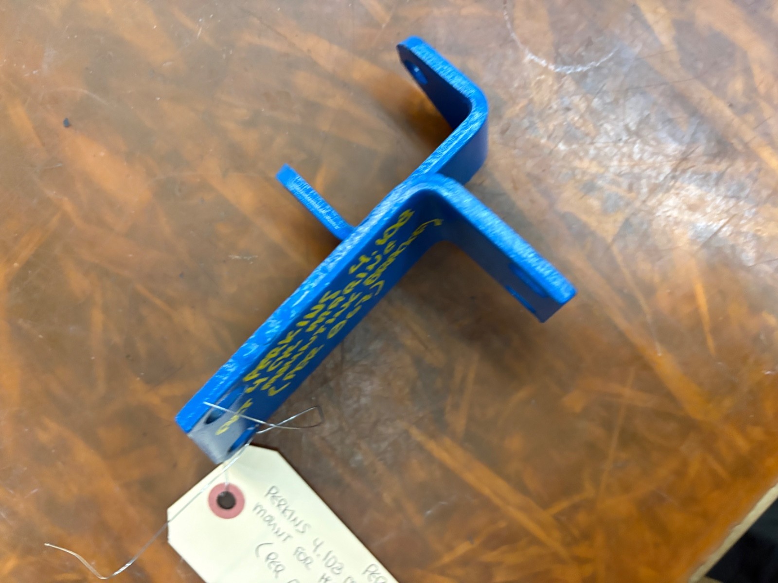 PERKINS 4.108 4CYL ALTERNATOR MOUNTING BRACKET. GOOD CONDITION