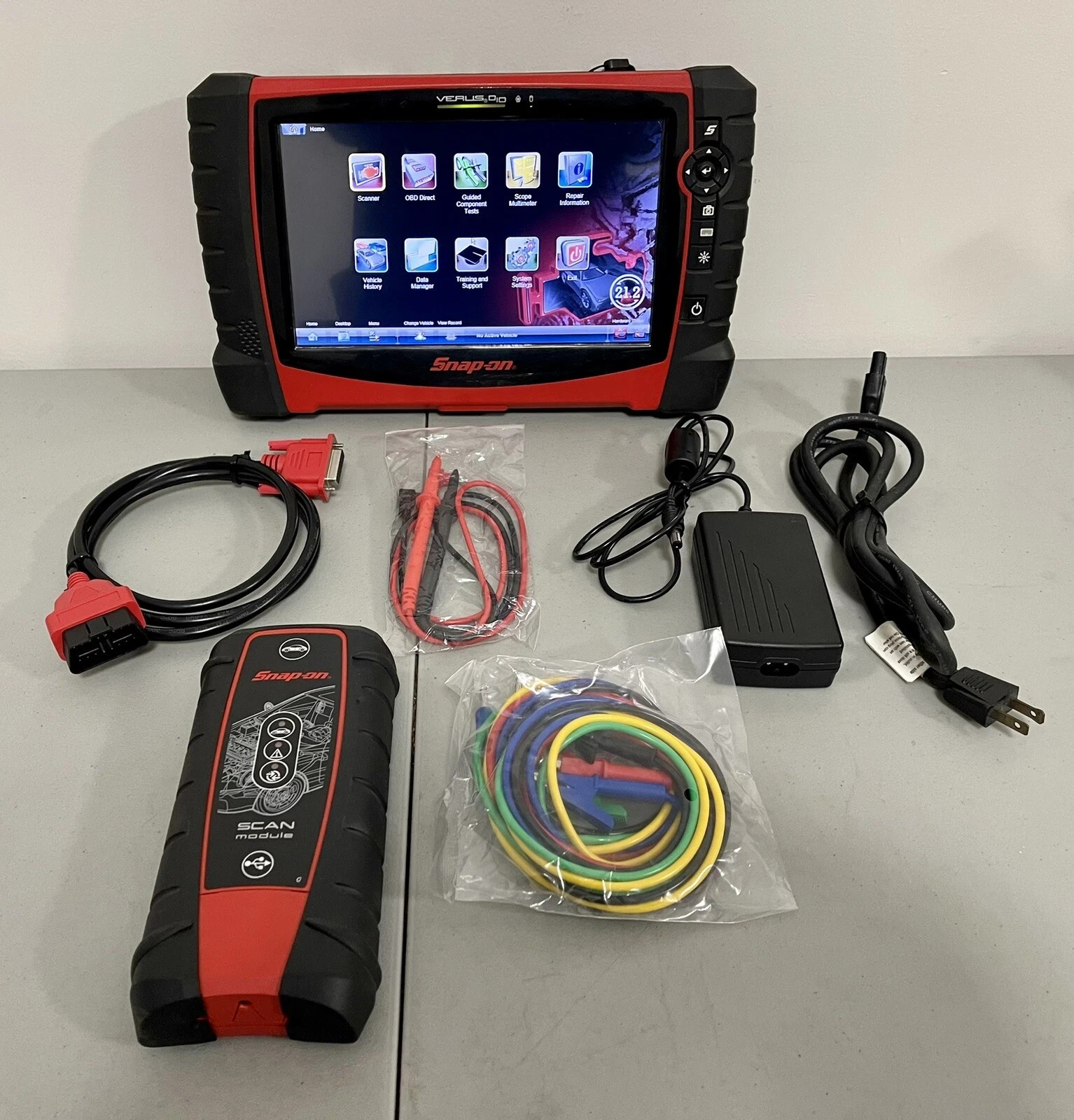 SNAP ON VERUS PRO 21.2 D10 SSD DRIVE SCANNER DOMESTIC ASIAN EURO 1980s - 2021