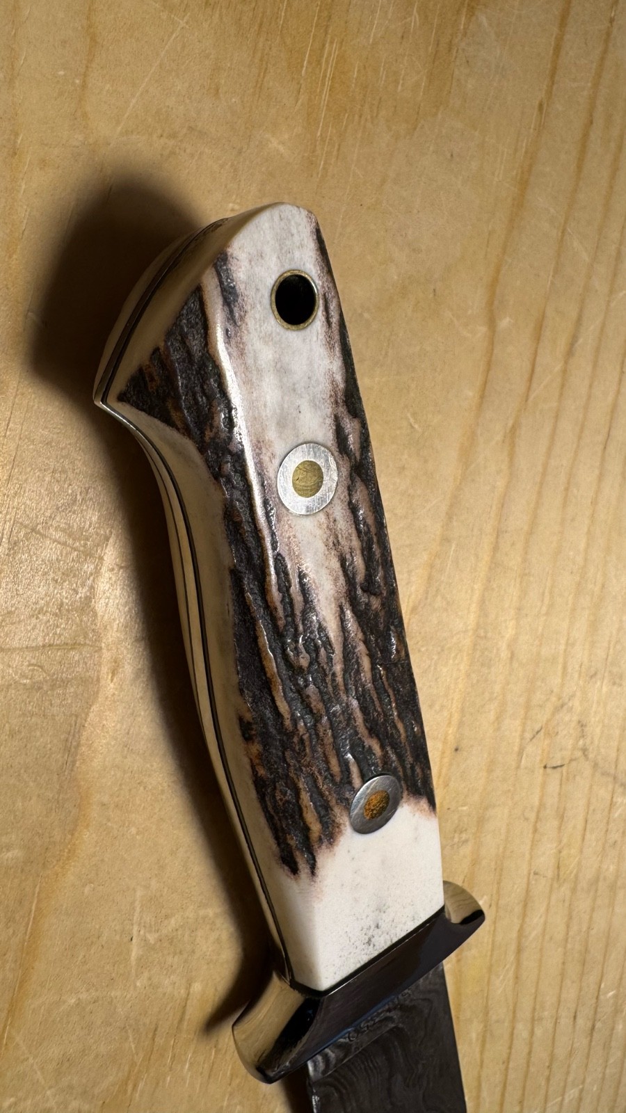 Vintage Parker SM-350 DamascUS Knife Hand Made Tak Fukuta