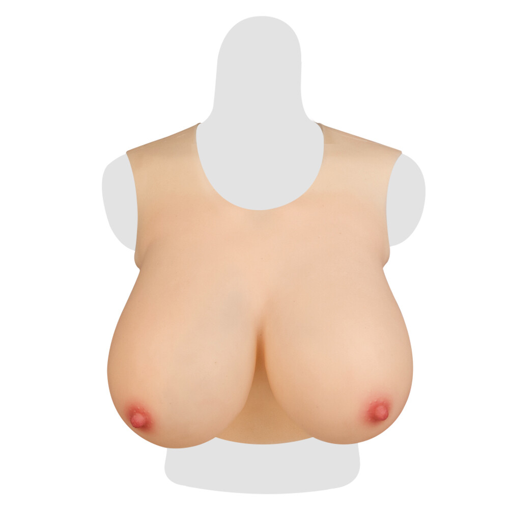 B-H Cup Realistic Breast Forms Silicone Fake Boobs For Crossdresser Drag Queen