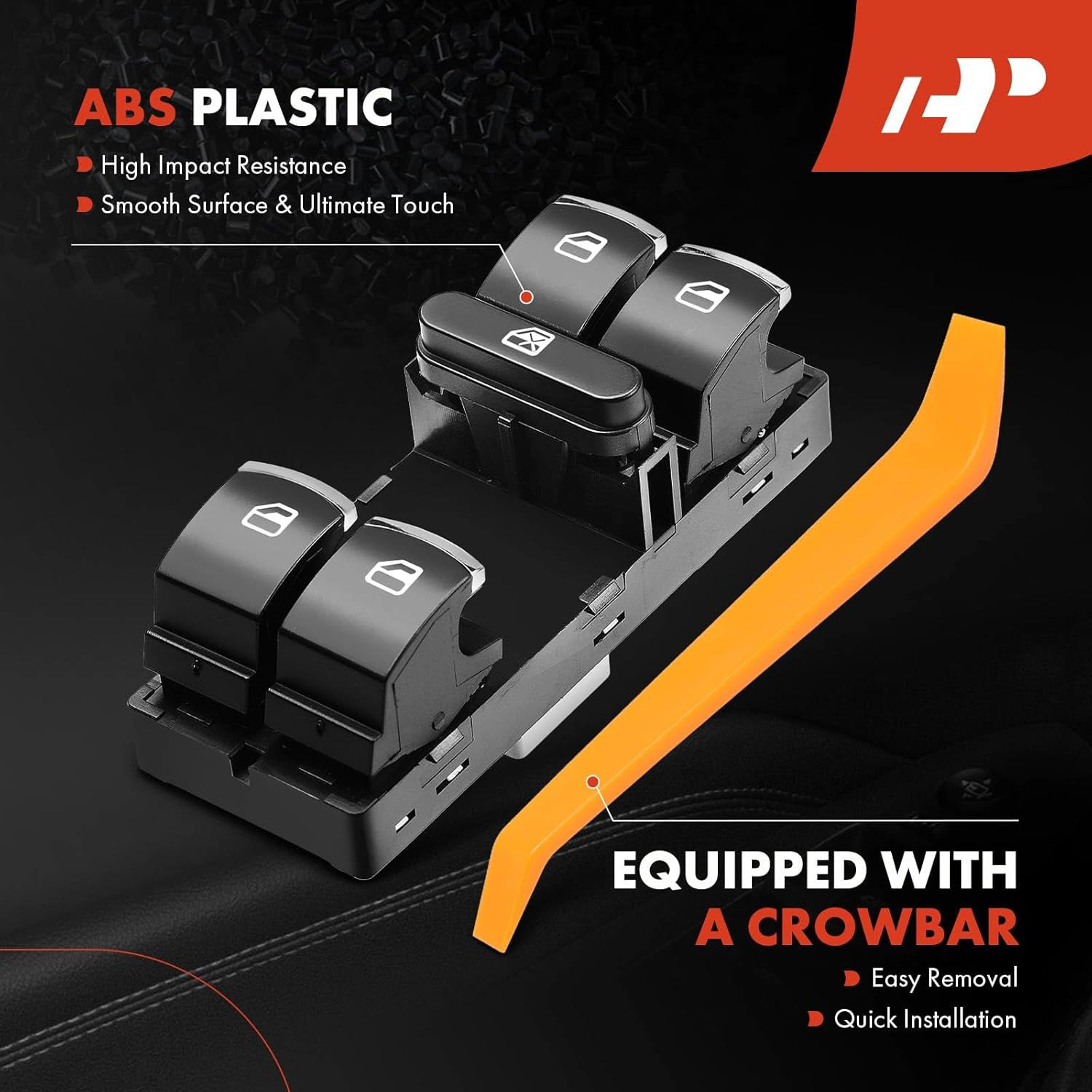 Master Power Window Switch Compatible with Volkswagen Jetta 2011-2016, Golf 2010