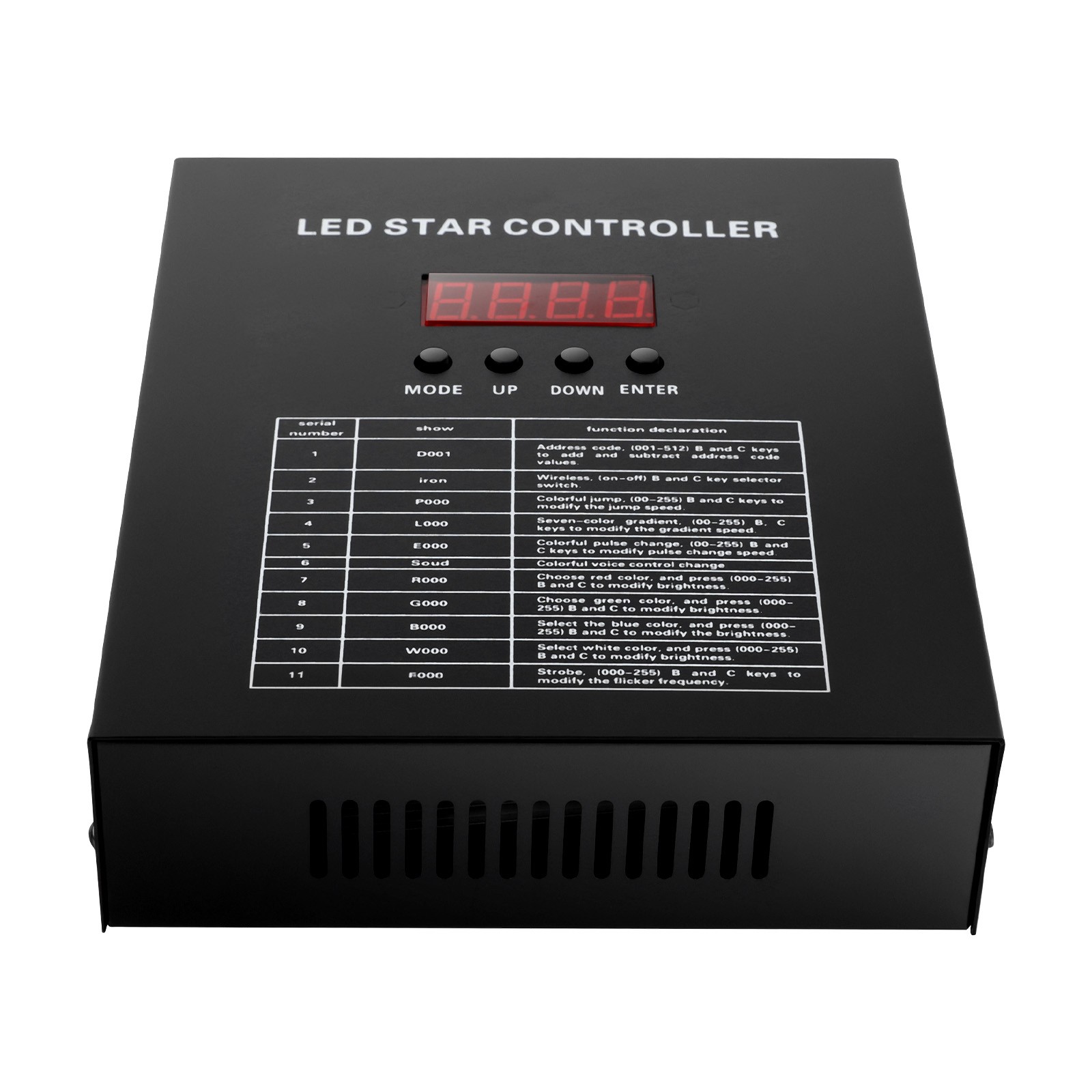 LED Star Stage Backdrop Star Curtain DMX512 Background Starry Sky W/ Controller