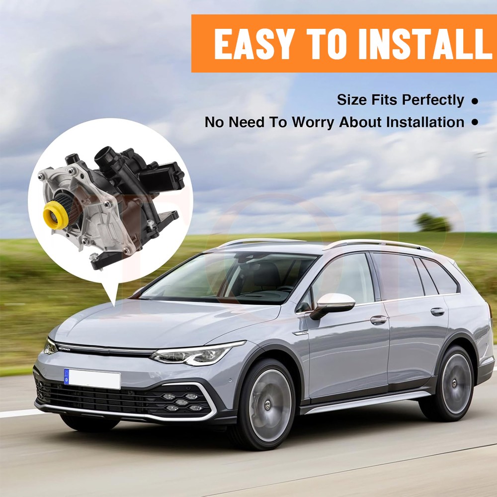 Engine Water Pump 06L121111H For A4 A3 TT VW Tiguan Jetta Golf GTI Beetle 2.0T