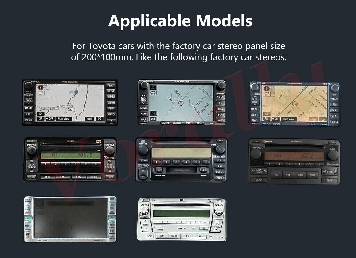 4+64G For 2011-2016 Scion tC Apple Carplay Android 15 Car Stereo Radio GPS NAVI