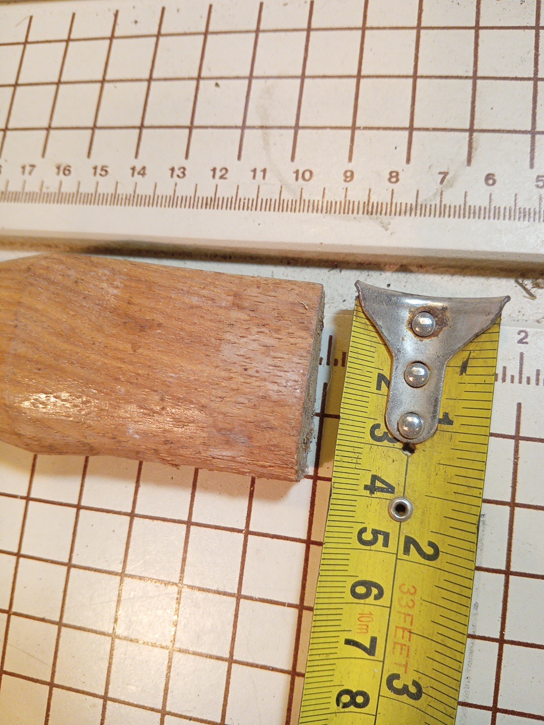 American Hickory 13" Handle, Replacement Handle, Handle Only, for hatchet