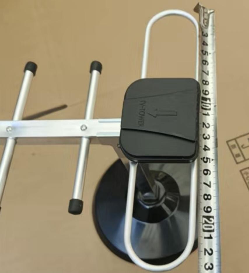 Outdoor TV Antenna Amplified Digital HDTV 1080P 4K UHF VHF 200 Mile with Bracket