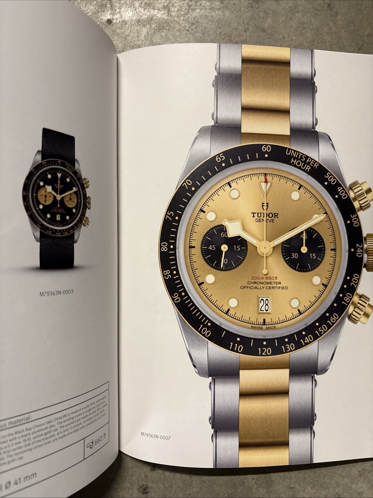 HARDBACK TUDOR 2024 - 2025 WATCH COLLECTION CATALOG BOOK 108 PAGES BLACK BAY!