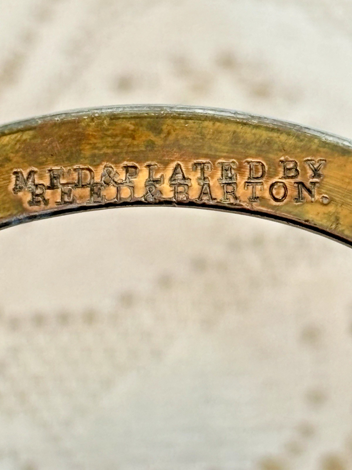 Antique Reed & Barton 980 Victorian Pickle Castor Etched Glass Silverplate