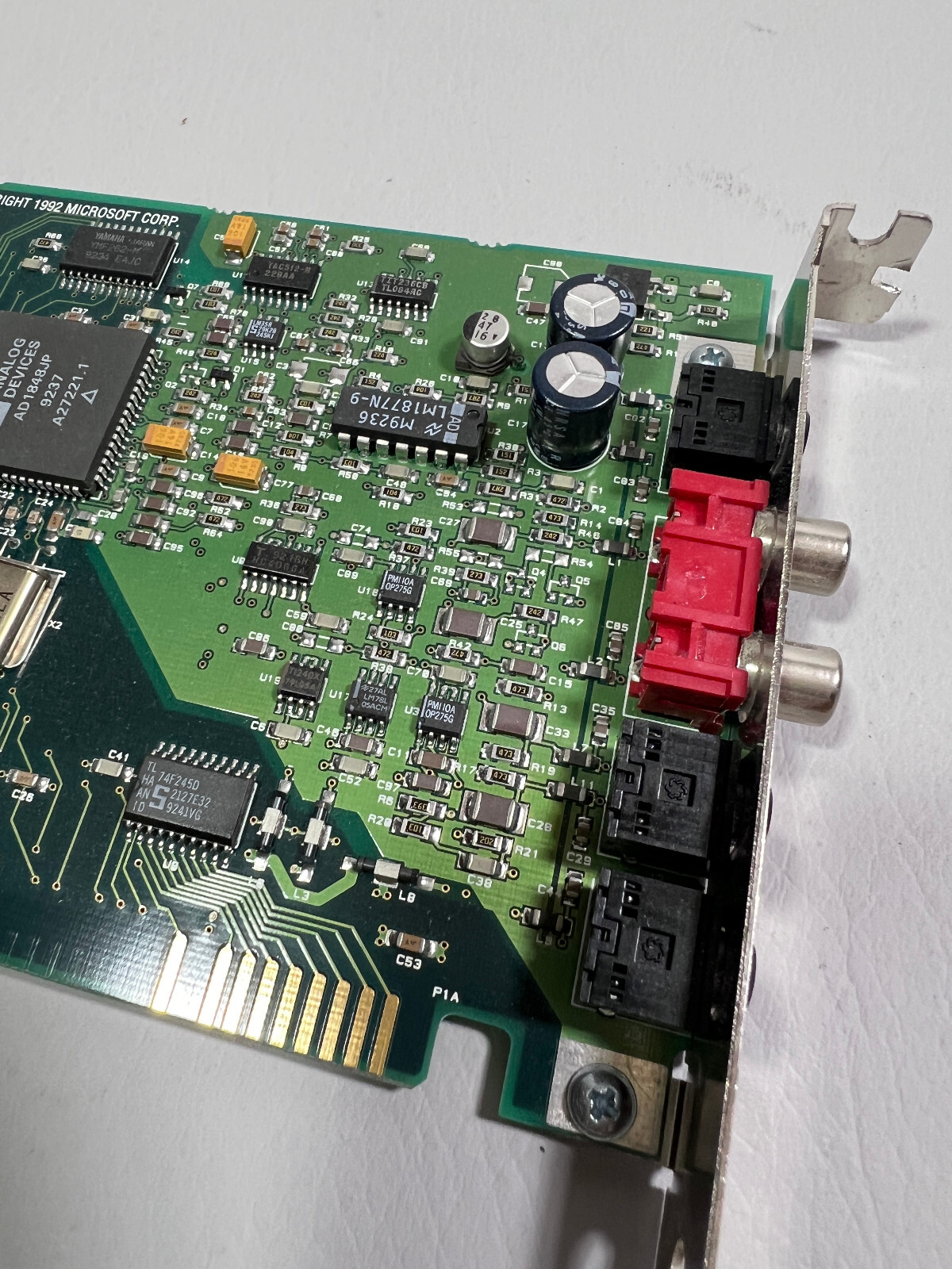 Vintage Microsoft Windows Sound System ISA Sound Card