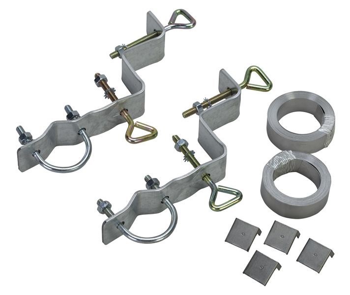 EZ 28-24  Z Style Chimney Mount with Galvanized Straps - TV Antenna Mast Bracket