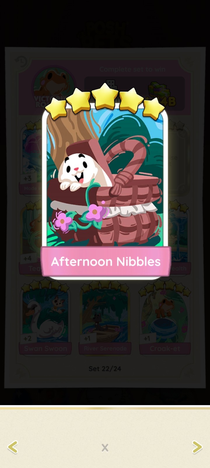 Afternoon Nibble - Stickers - 5⭐⭐⭐⭐⭐ - ⚡️ Posh Pets Album ⚡️