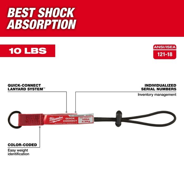 Milwaukee Tool 48-22-8823 3 Pc. 10 Lb. Quick-Connect Accessory
