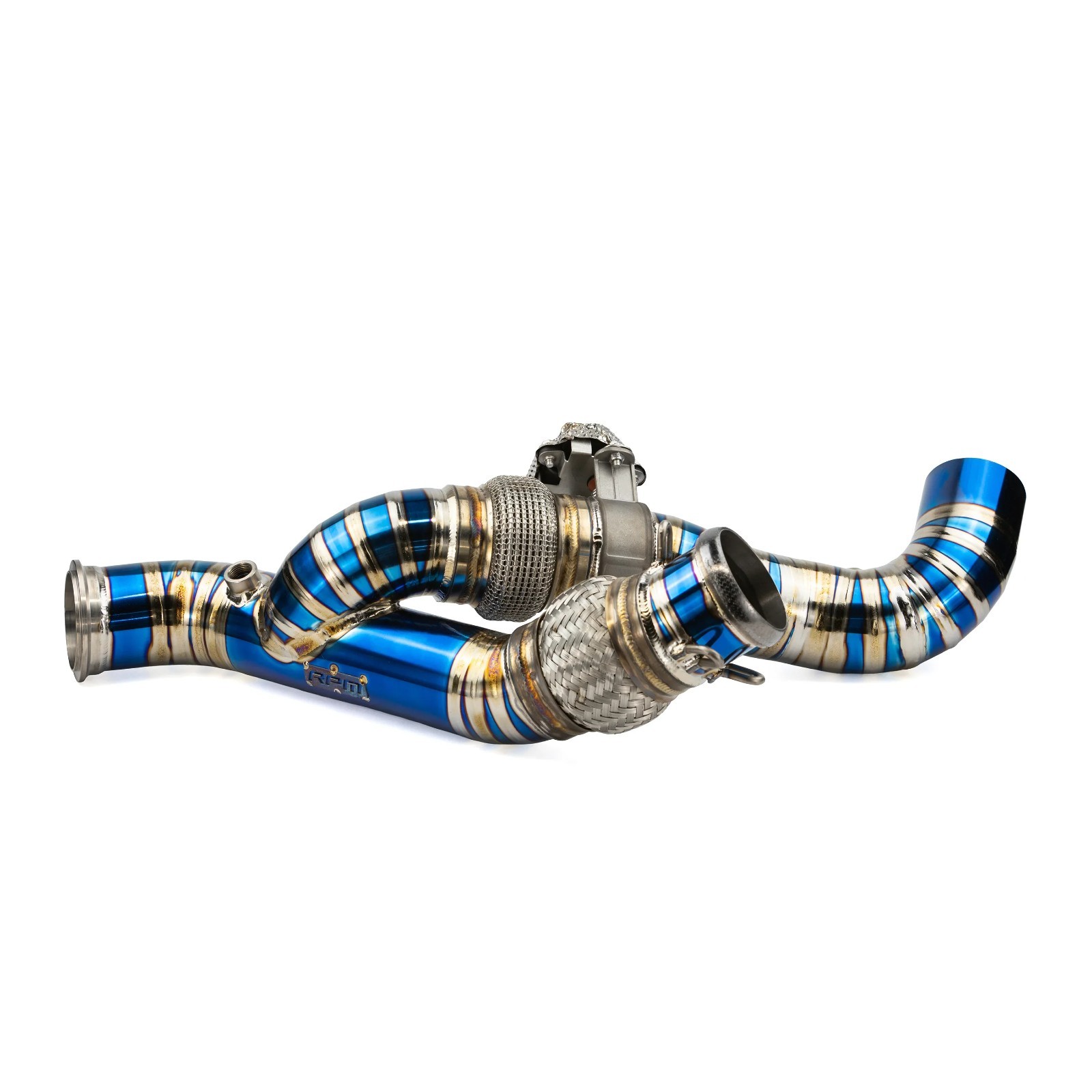 RPM Can-Am Maverick R TITANIUM 3" E-Valve Mid Pipe Electronic Dump Valve Scratch