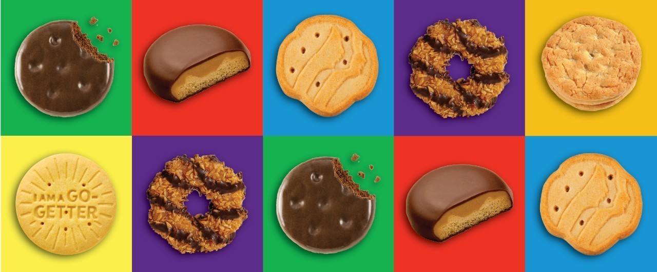 2026 Girl Scout Cookies all varieties Thin mint Samoas Tagalong Exploremore New