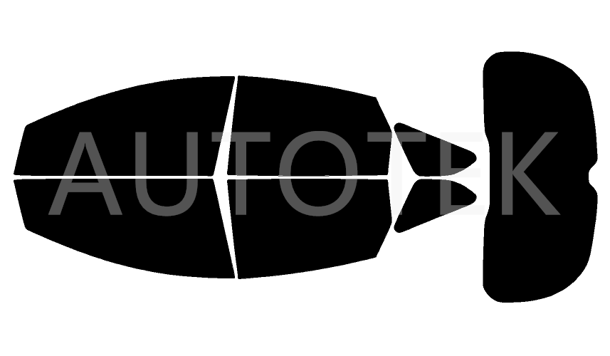 PreCut All Sides Window Film Any Tint Shade % For Ford Focus Hatchback 2012-2018