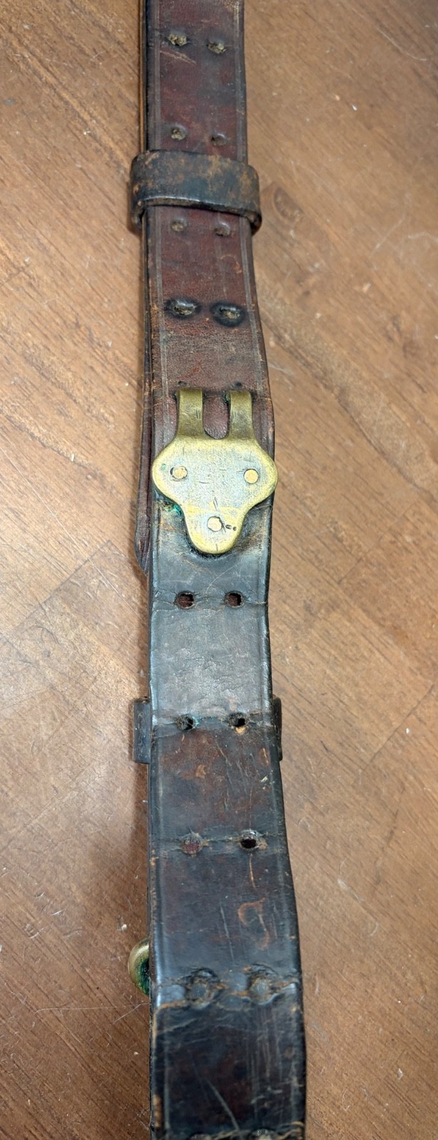 Vtg WWI US ARMY M1907 Leather Sling for M1903 Springfield Rifle