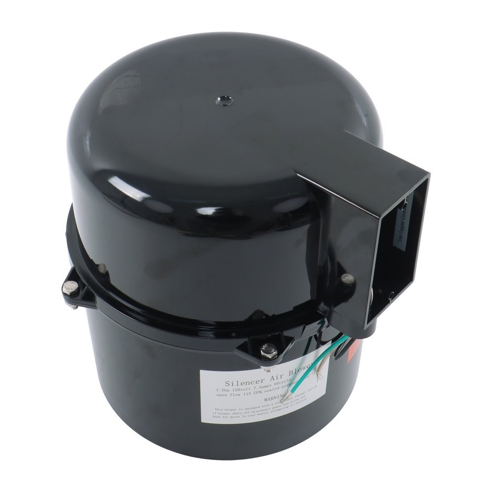 6315141 Air Supply Silencer Blower Motor 1.5 HP 120V 7.3 Amps For Hot Tubs & Spa