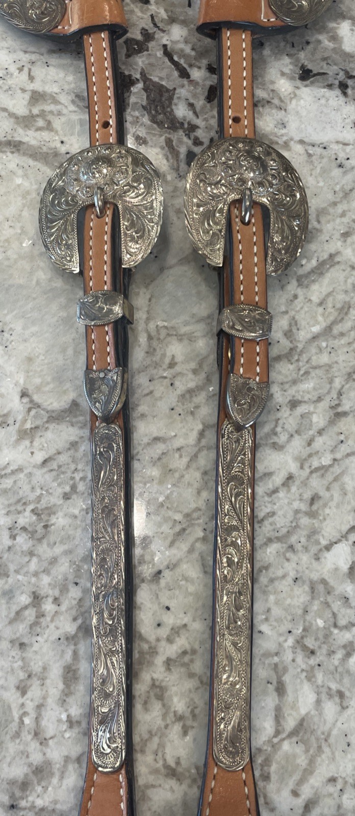 Dale Chavez Show Headstall Double Ear