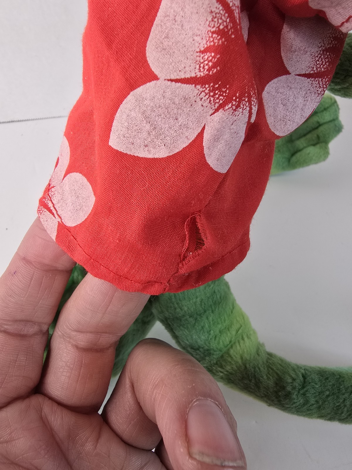 Rare RANGO Movie Johnny Depp Chameleon 18" Bendable Posable Plush Figure Hanger