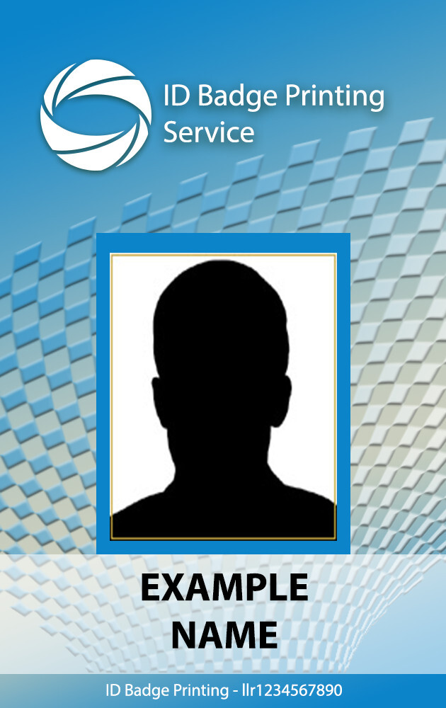 PVC Custom ID Card and Badge Printing (Your Design) Service