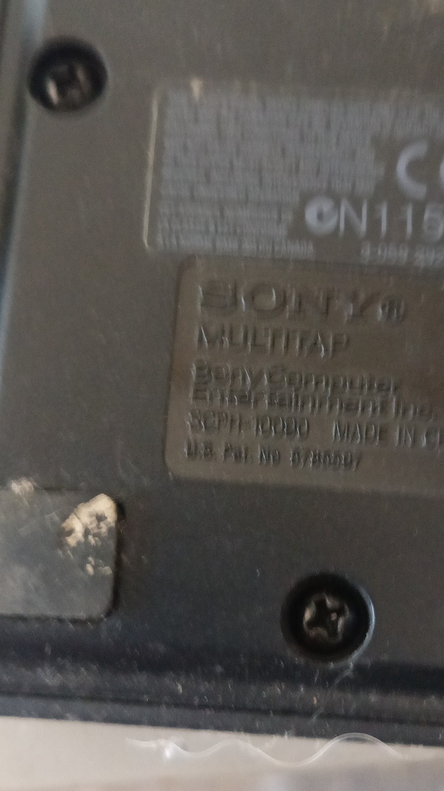 Vintage Black Box Camera with Art Deco Design