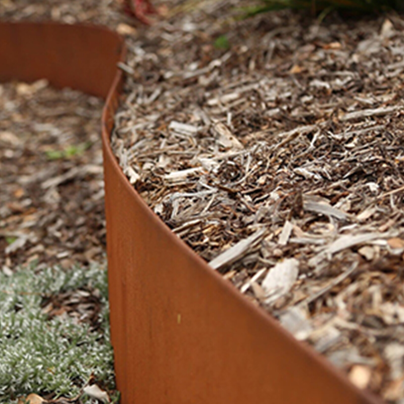 8-INCH Corten Steel Edging 6-PACK Garden Lawn Landscape Rusted Metal Border 20FT